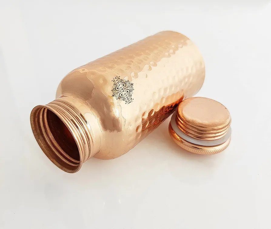Indian Art Villa Copper Water Bottle 300 ML
