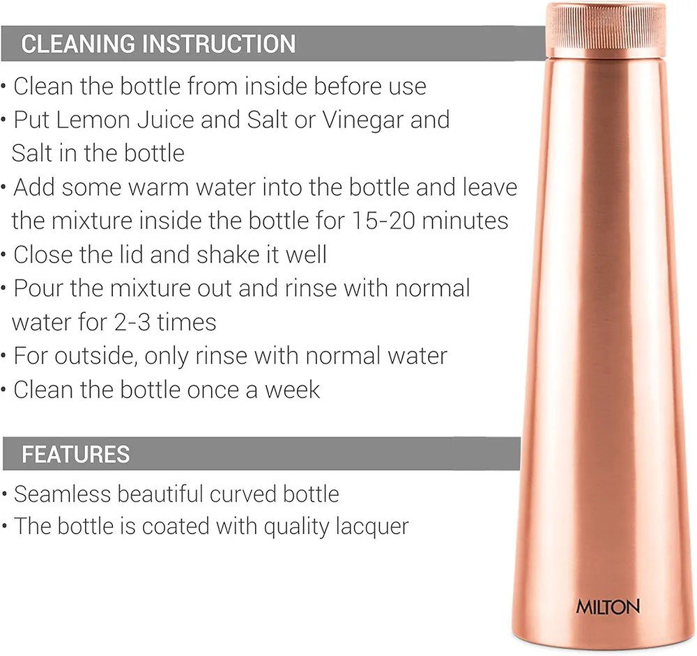 MILTON Copper Delight 100% Pure Copper 770ml