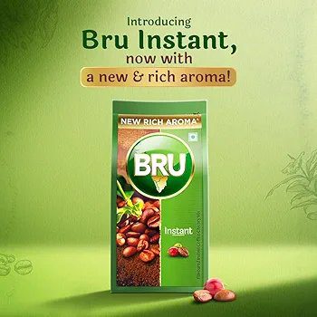 Bru Instant|Aromatic Coffee Bag From South Indian Plantations|
