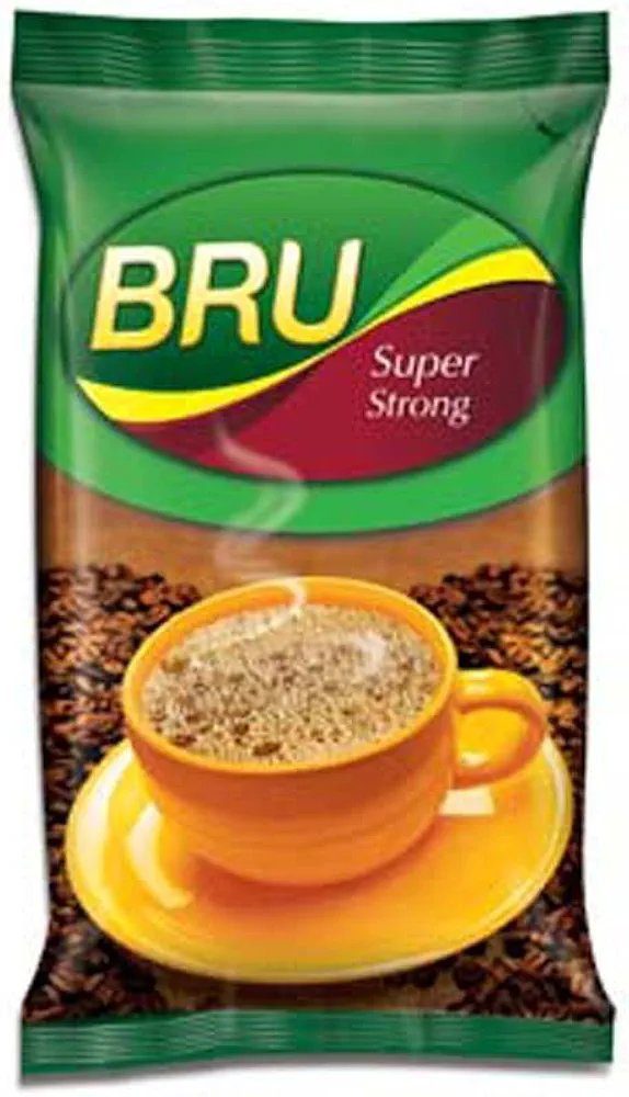 Bru Instant Super Strong Coffee, Powder, Packet, 500 Gram