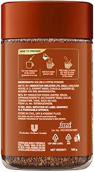 Bru Gold|Premium Freeze Dried Coffee Powder Bottle| Experience Intense Coffee Taste|Aromatic Instant Coffee|100 Gram