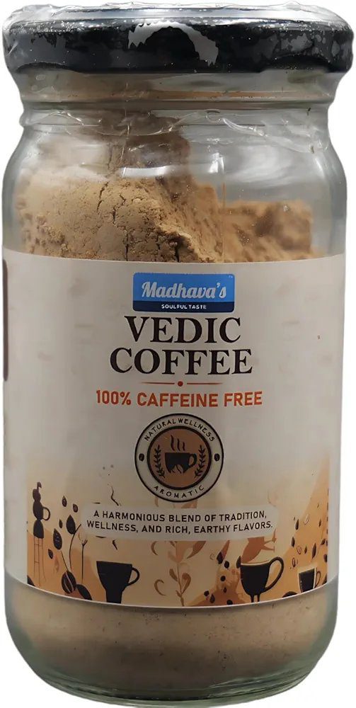MADHAVA'S 90g Vedic Coffee Powder | Traditional Ayurvedic Formula