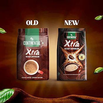 Continental Coffee Xtra Instant Coffee Powder | 200g Pouch | ‎