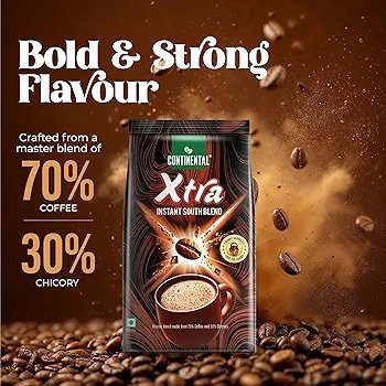 Continental Coffee Xtra Instant Coffee Powder | 200g Pouch | ‎