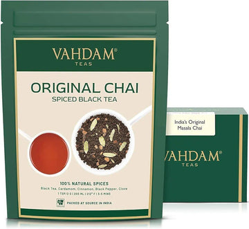 VAHDAM India's Original Masala Chai Tea Loose Leaf Blend Of Black Tea 100g