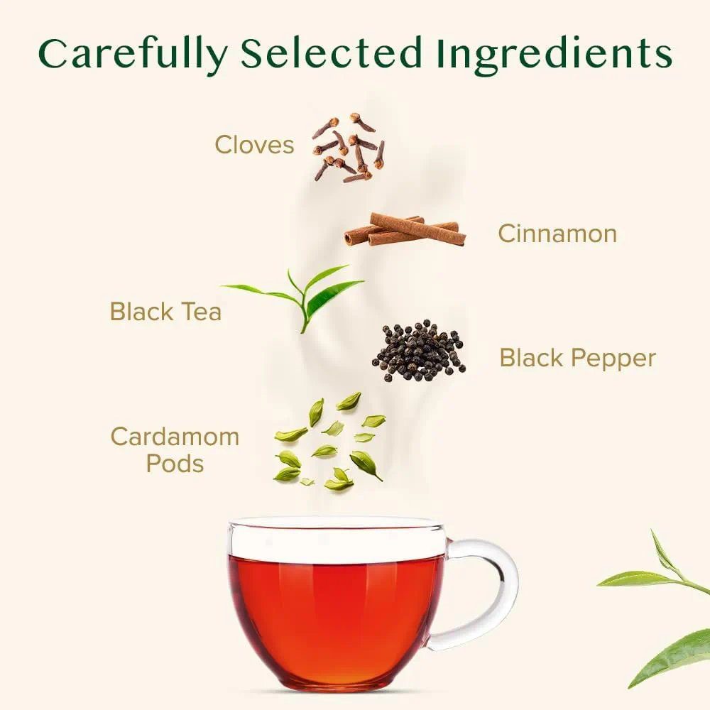 VAHDAM India's Original Masala Chai Tea Loose Leaf Blend Of Black Tea 100g