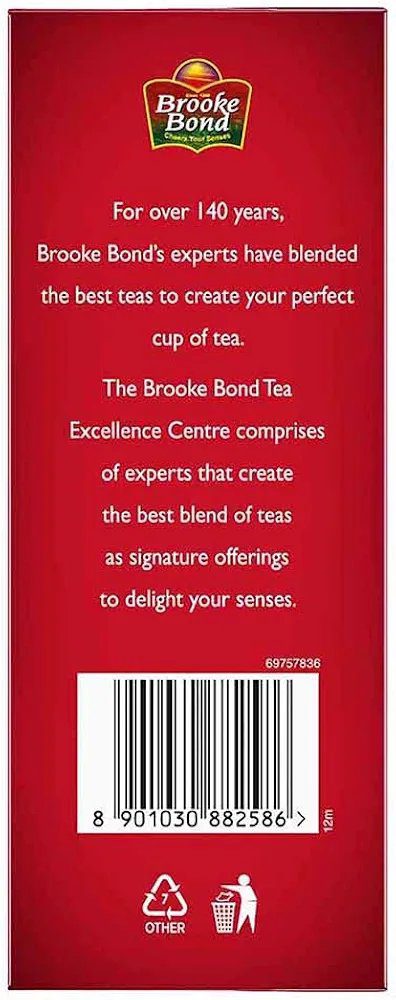 Red Label Natural Care Tea, With 5 Ayurvedic Ingredients, 500 Grams, Ginger