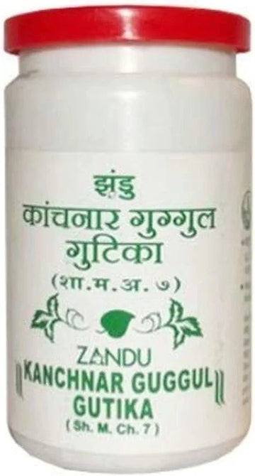 Zandu Kanchnar Guggul Gutika (80 Tabs) - Pack of 2