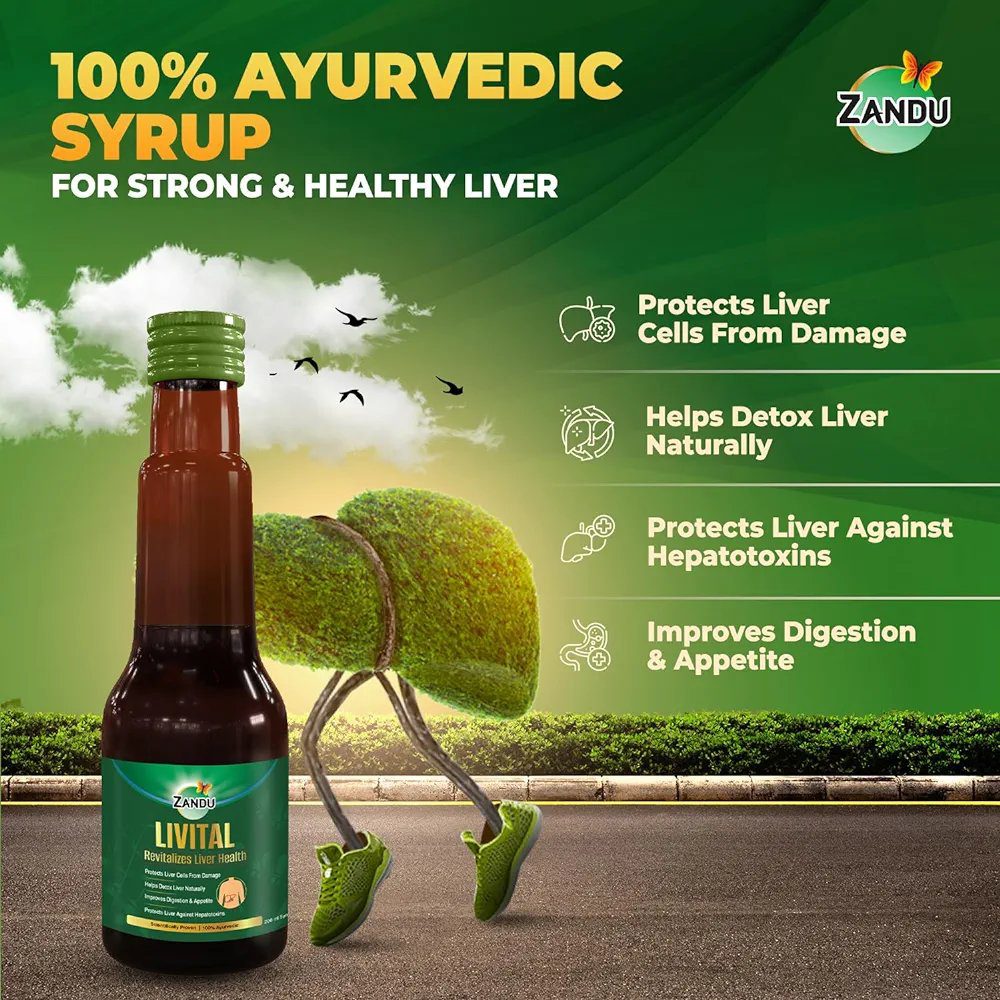Zandu Livital Syrup – 200 ml