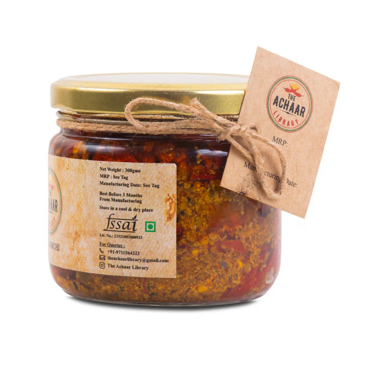 The Achaar Library - Red Chilli Pickle | Lal Mirch ka Achar