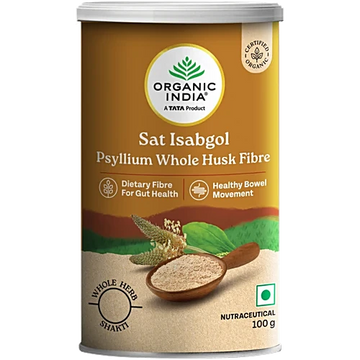 Organic India Isabgol Whole Psyllium Husk Powder - 100g
