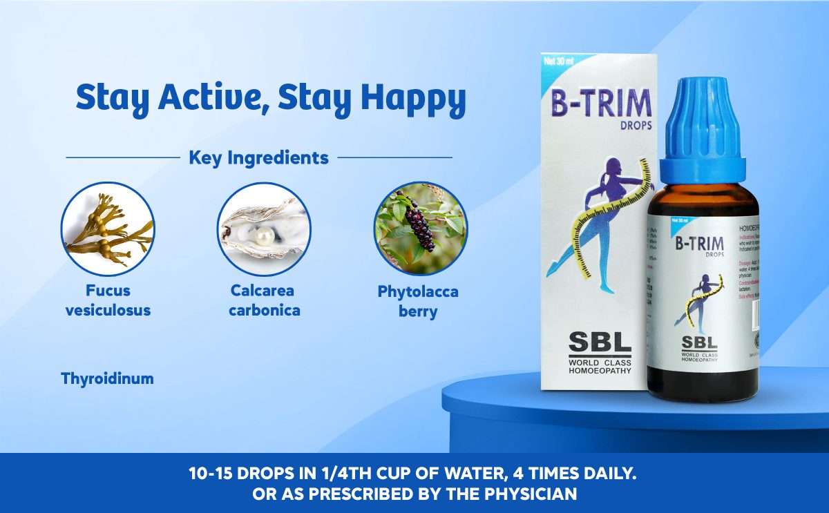 B Trim Drops (30ml) || SBL Homeopathy