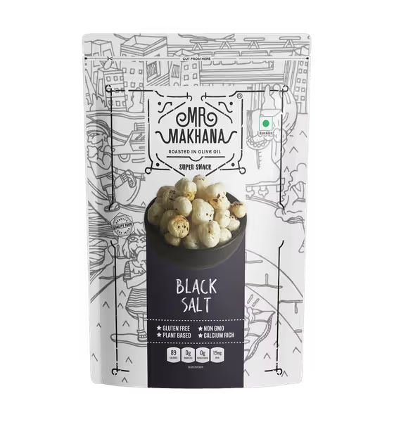 MR. MAKHANA Fox Nuts Black Salt