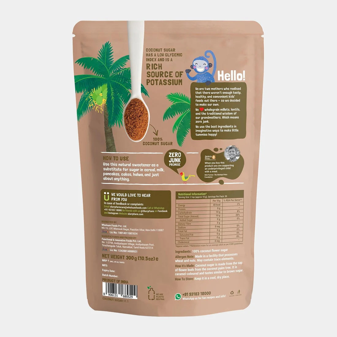 Coconut Sugar- 300 Grams