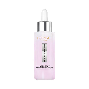 L'Oreal Paris Glycolic Bright 8% [Melasyl + Niacinamide] Face Serum for Brightening Dark Spots 30ml