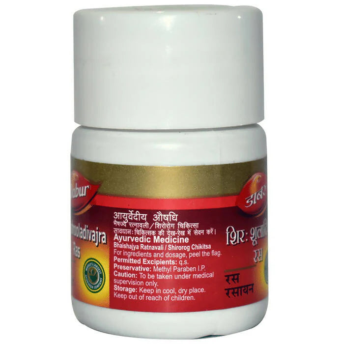 Dabur Shirahshooladivajra Ras Tablets -20 tabs