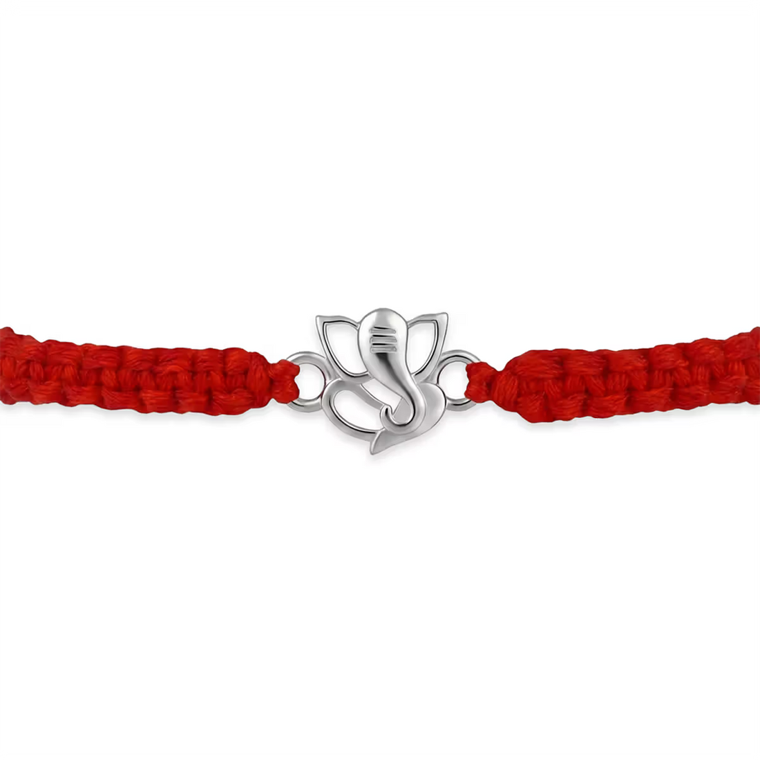 Kalyan Jewellers 925 Sterling Silver Ganesh Rakhi