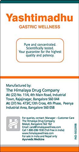 Himalaya Wellness Pure Herbs Yashtimadhu Gastric Wellness