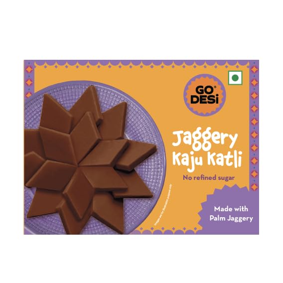 GO DESi - Jaggery Kaju Katli