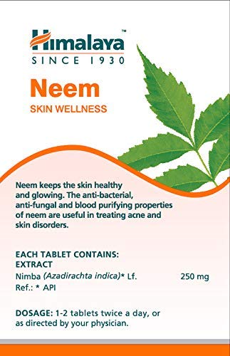 Himalaya Wellness Neem, 60 Tablets