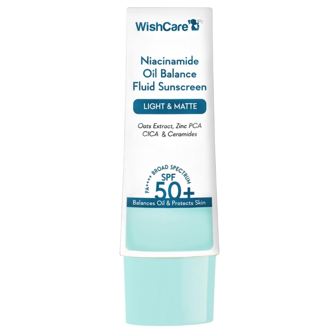 WishCare 5% Niacinamide Oil Balance Fluid Sunscreen SPF 50 PA++++ - 50g