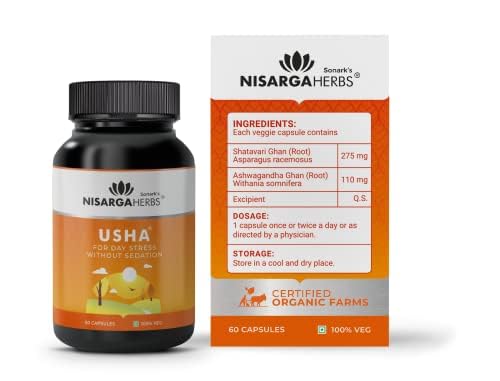Nisarga Herbs Usha-Pack of 60