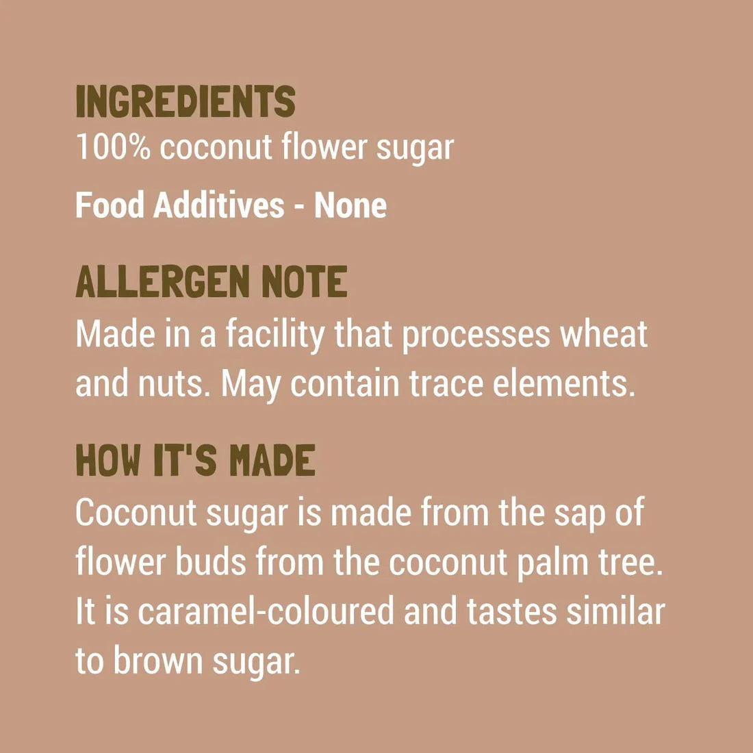 Coconut Sugar- 300 Grams