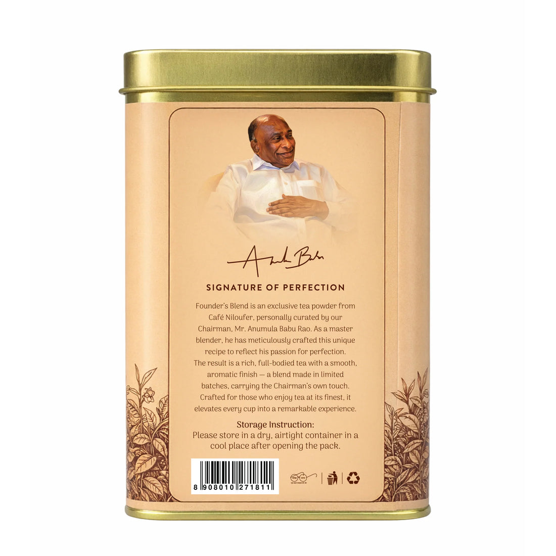 Cafe Niloufer Founder’s Blend Premium Tea Powder - 250g