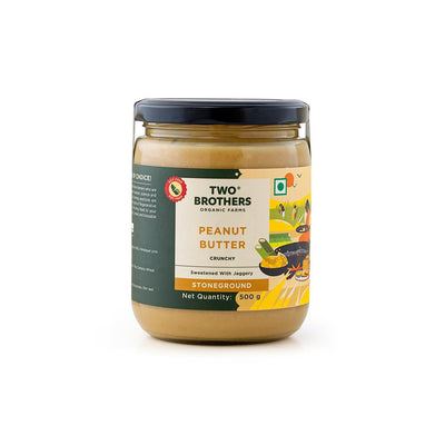 Two Brothers Organic Farms - Peanut Butter Crunchy (500 grams)