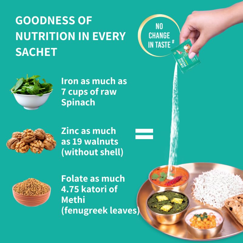 Good Monk Immunity Mix Ultimate Immunity Booster for Men, Women & Kids | 30 sachets 54gm