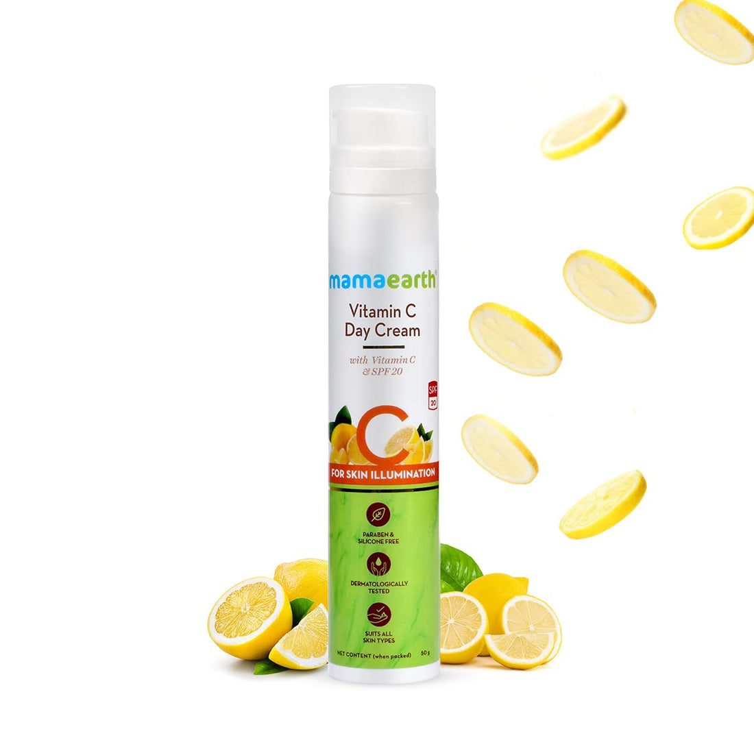 Mamaearth Vitamin C Day Cream For Face, with Vitamin C &amp; SPF 20 – 50g