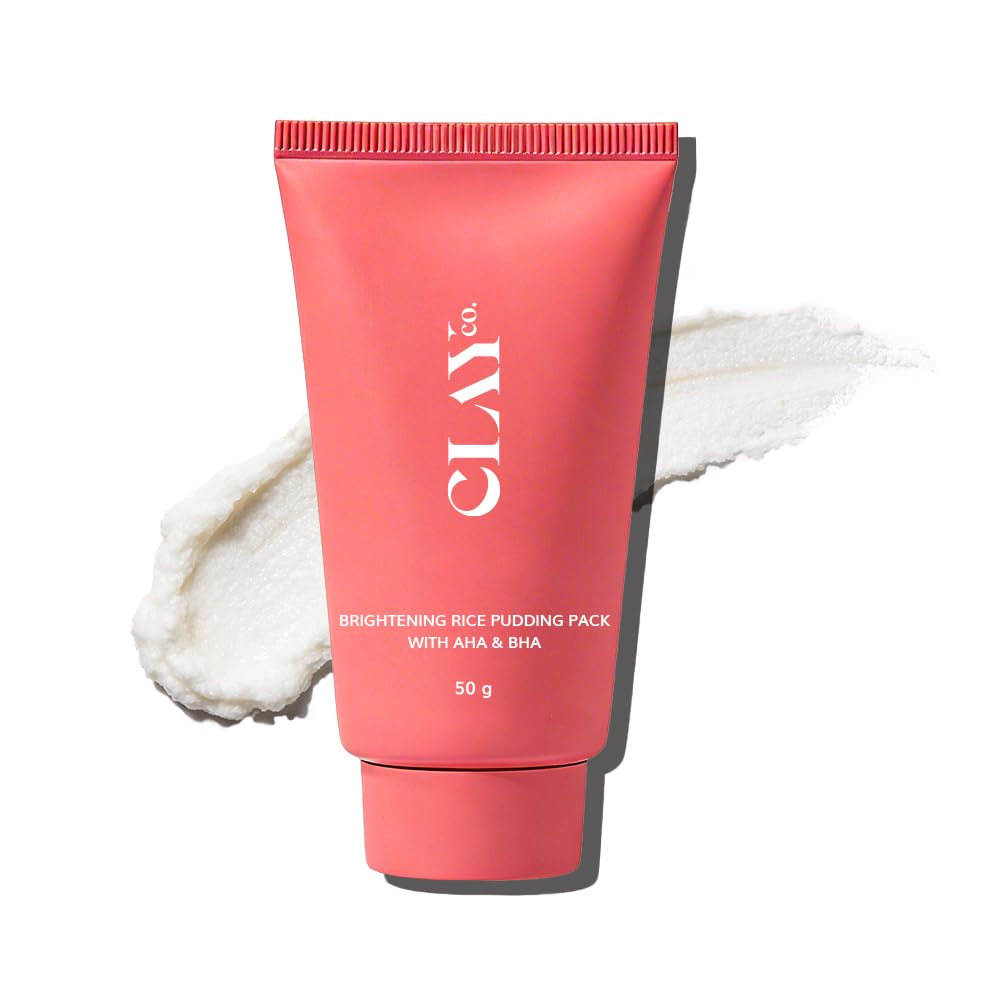 Clayco Detan Rice Face Pack with AHA & BHA | Brightening D-Tan Face Pack - 50g
