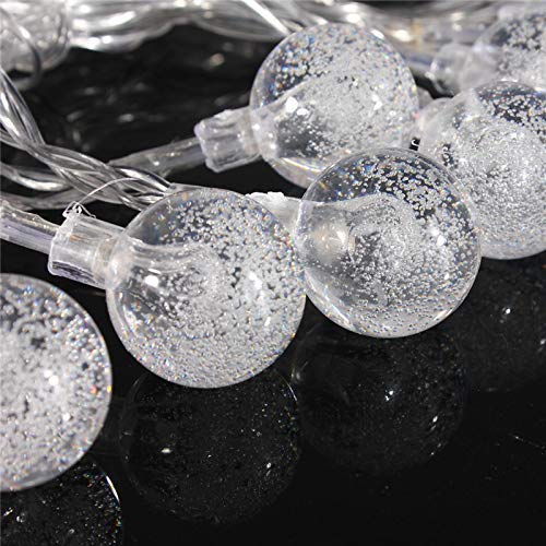Desidiya® 14 LED Crystal Ball String LED Diwali Lights for Decoration for Home 4 Mtr Warm White