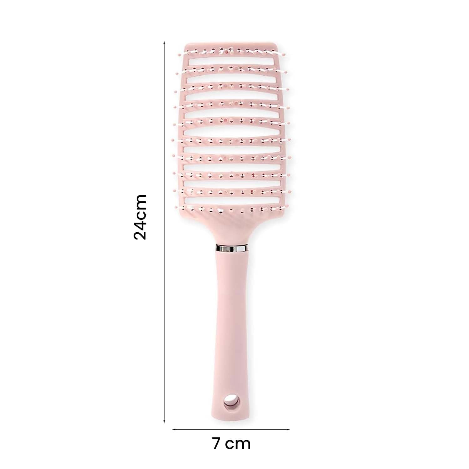 Homeaura Detangler Hair Brush - Curved & Vented Hair Brush for Women & Men