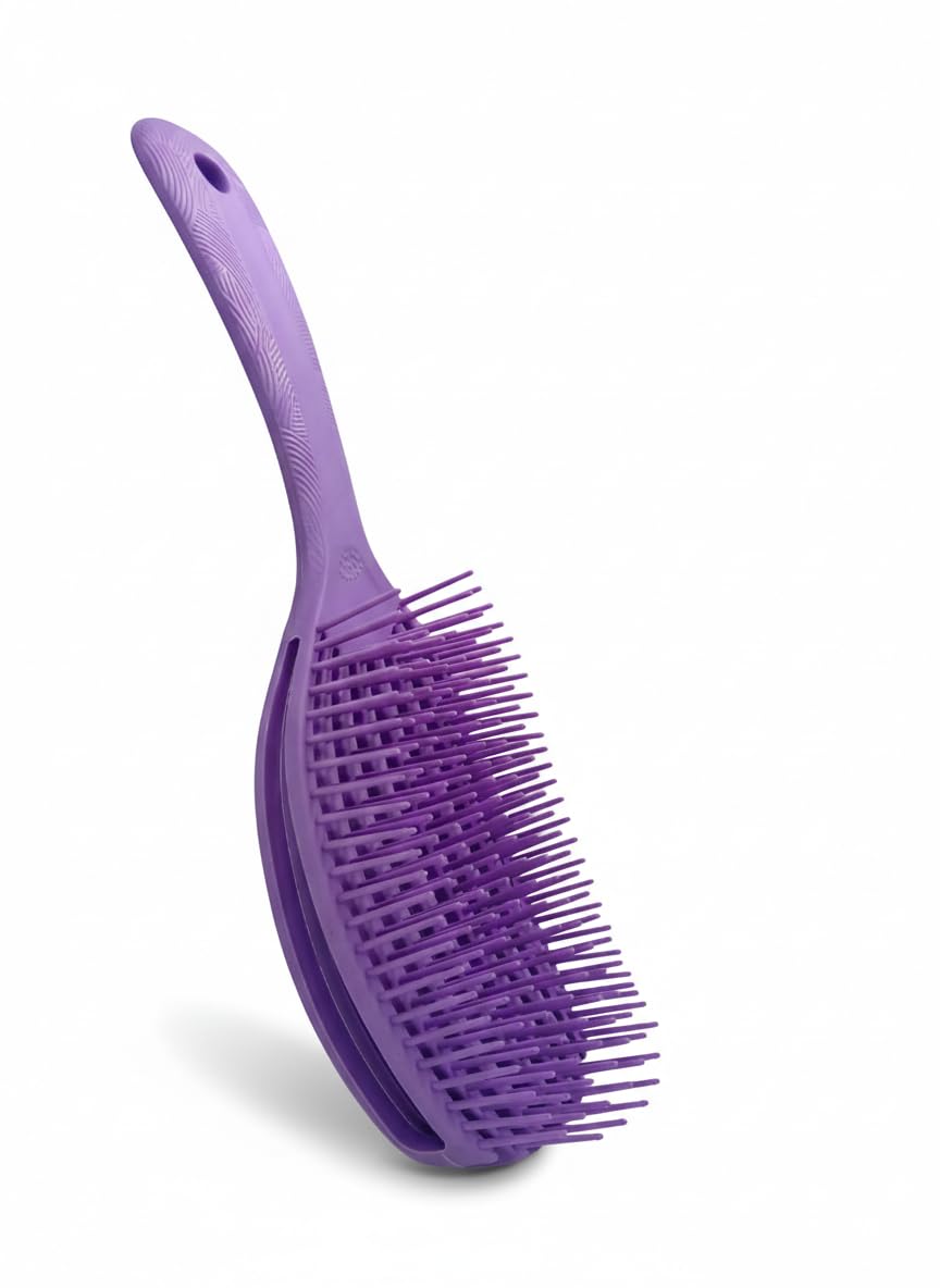 Bold n Beautiful Premium TPEE Material Hair Detangler Comb for Wet & Dry Hairs