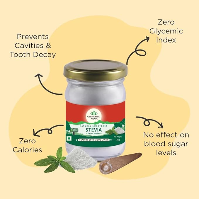 A TATA Product - Organic India Stevia Powder - 75g