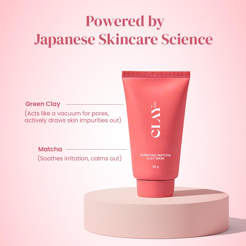 ClayCo. Matcha Detox Clay Mask - 50ml