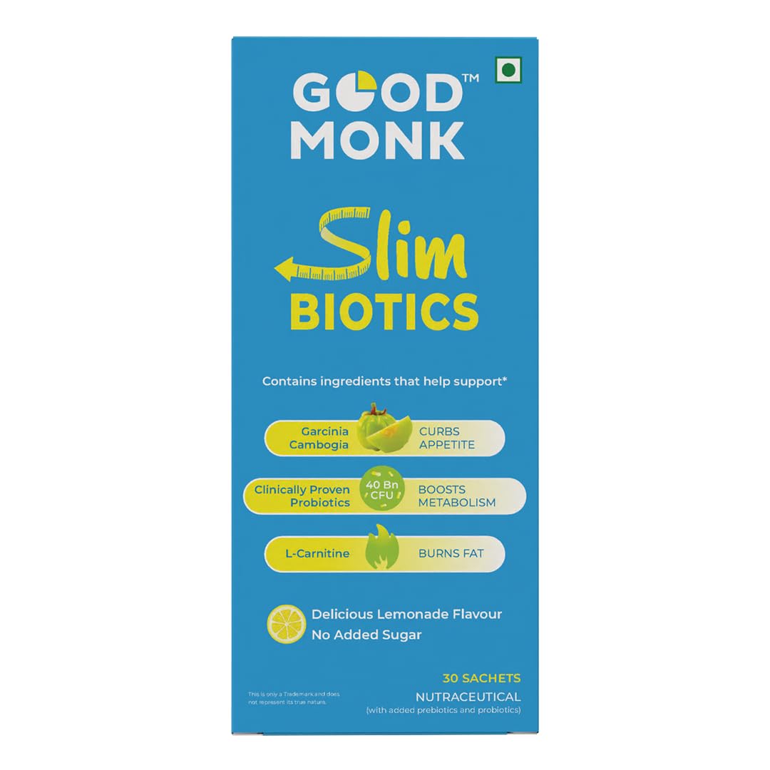 Good Monk Slimbiotics | Weight Loss for Women & Men |30 Days Pack