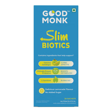 Good Monk Slimbiotics | Weight Loss for Women & Men |30 Days Pack