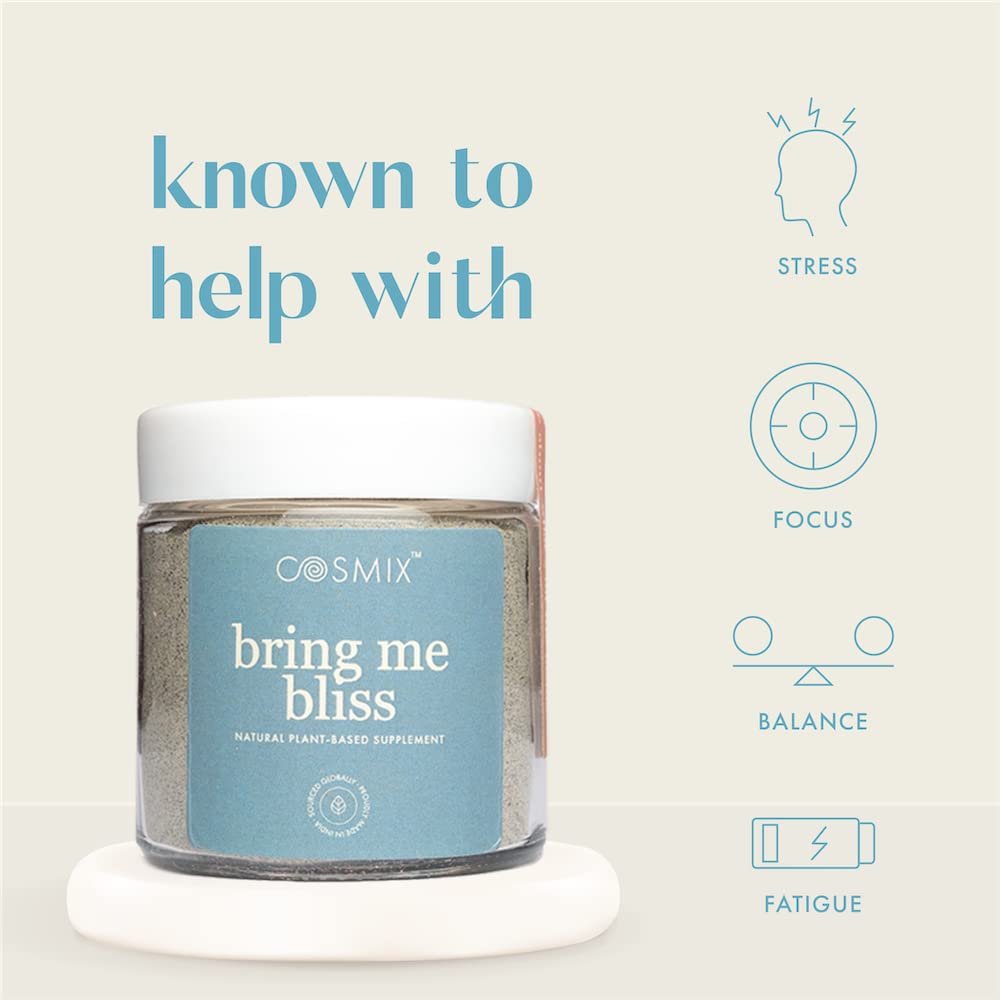 Cosmix Bring Me Bliss | For Relaxation &amp; Focus | Helps De-Stress - 60 G