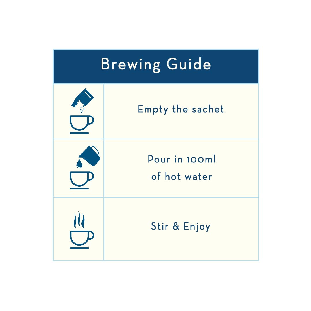 Calcutta Chai Co - Cardamom Chai Instant Tea Premix|15 Sachets|210Gram