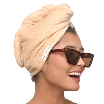 Bare Anatomy Microfiber Hair Wrap | Fast Drying Towel