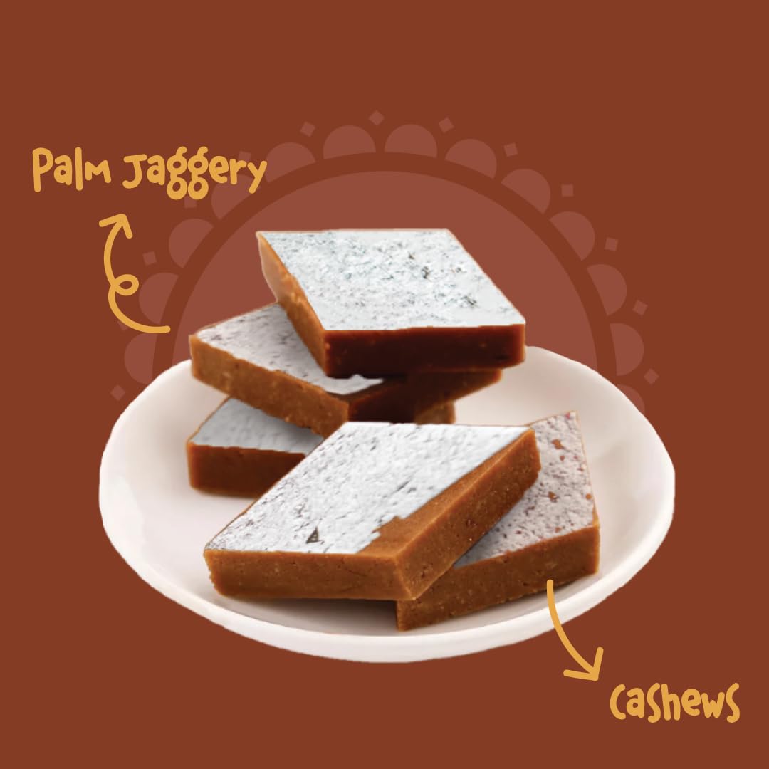 GO DESi - Jaggery Kaju Katli