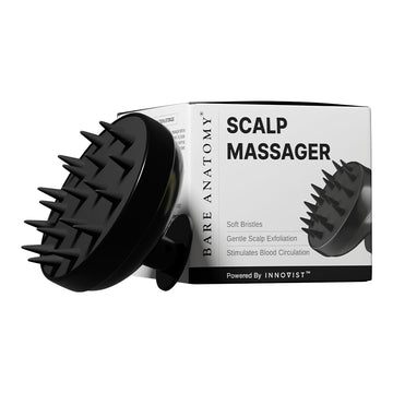 Bare Anatomy Scalp Massager Brush | Soft Silicone Bristles
