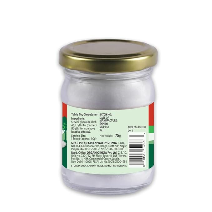 A TATA Product - Organic India Stevia Powder - 75g