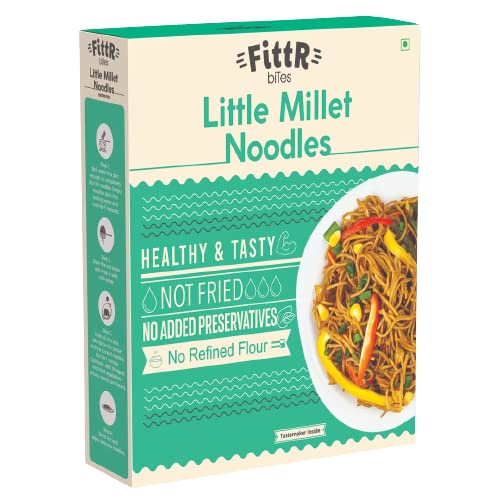 FittR Bites Little Millet Healthy Noodles - Pack of 2