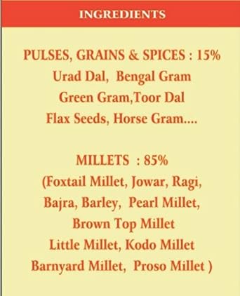 Junior JEENI Millet Traditional Mix and Multi Grains(500g)