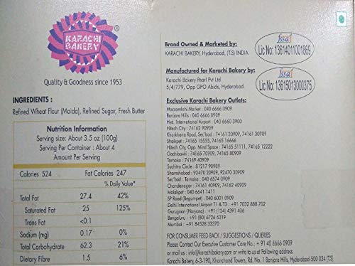 Karachi Bakery Shrewsbury Biscuits 400GM | Delicious Biscuits