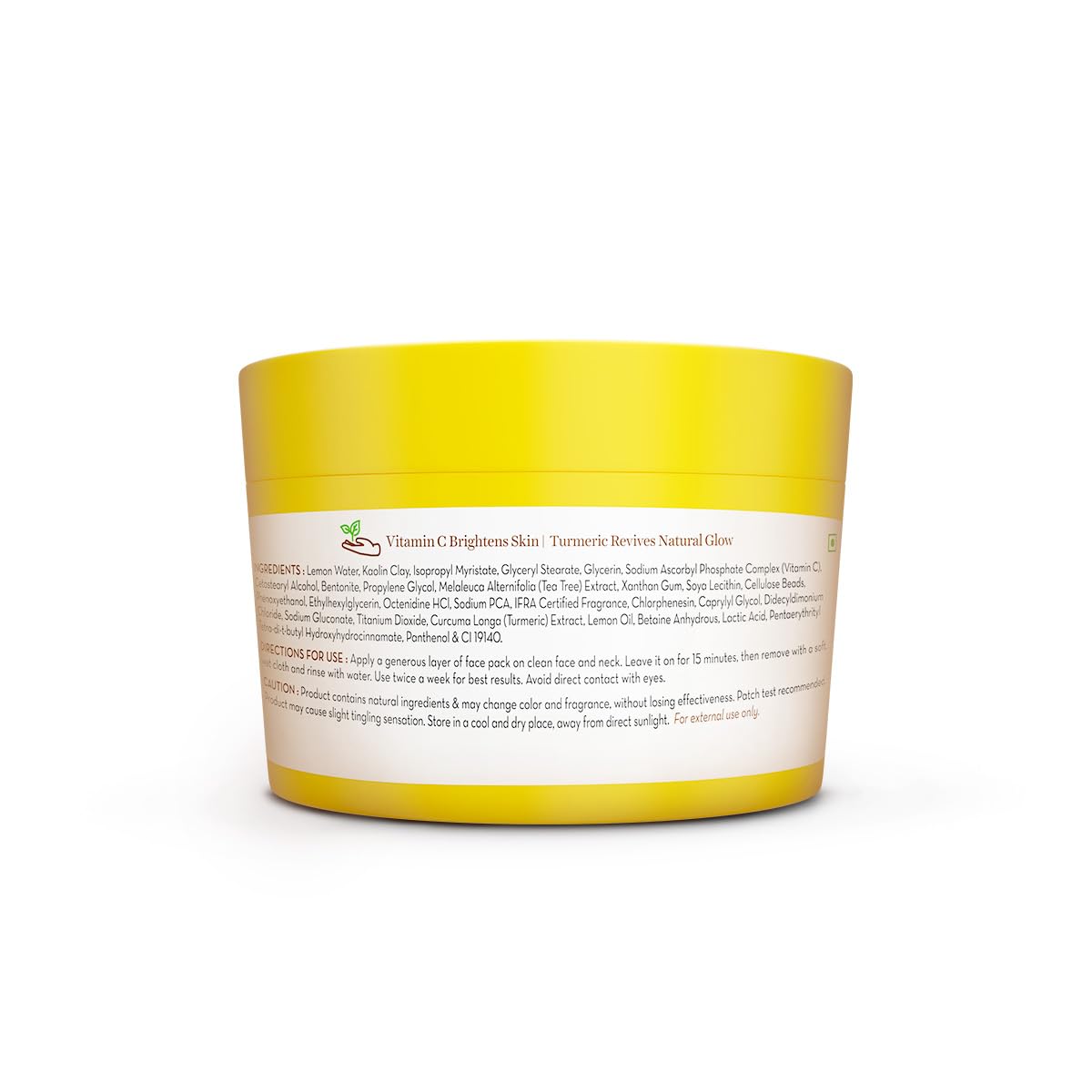 Mamaearth Vitamin C Glow Face Pack with Vitamin C &amp; Turmeric 200g