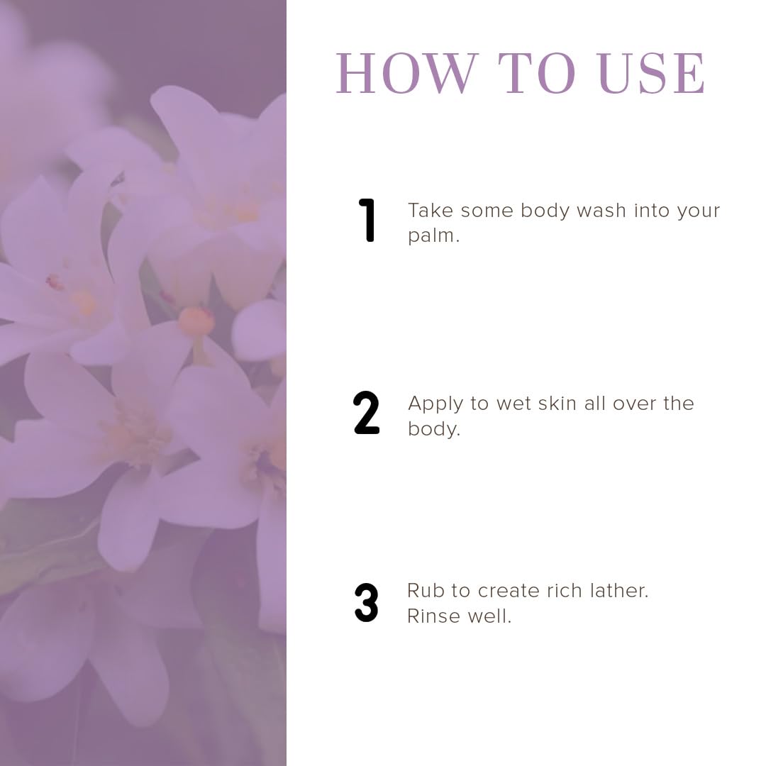 Khadi Natural Jasmine & Mongra Herbal Body Wash | (210ml)